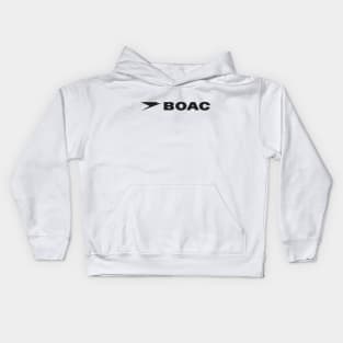 Vintage BOAC Airlines Kids Hoodie